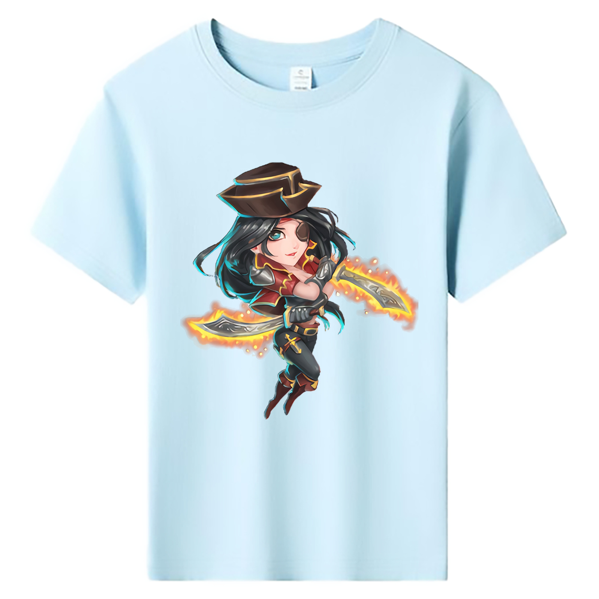 （画像用） リーグ・オブ・レジェンド League of Legends LOL 綿100％キッズTシャツ（フロントプリント）